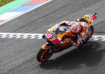 Márquez domina y se lleva la ‘pole’ en Argentina
