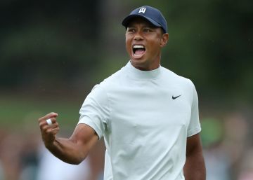 Una fiera anda suelta en Augusta: Tiger Woods, a un golpe de los líderes