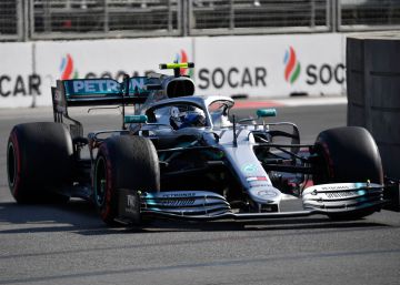 Mercedes logra en el Gran Premio de Azerbaiyán su cuarto doblete consecutivo