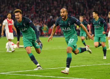 Increíble remontada del Tottenham ante el Ajax con un gol en el 95