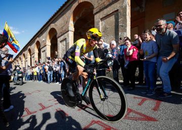 El Giro comienza cuesta arriba para Landa