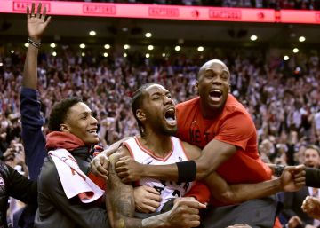 Una ‘canasta-drama’ de Leonard pone el Raptors-Bucks en la final del Este