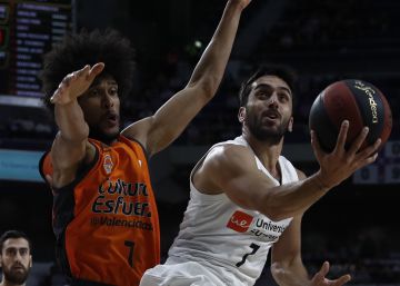 El Real Madrid alivia la decepción europea con un triunfo clave ante el Valencia