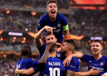 Un gran Hazard conduce al Chelsea a la conquista de la Europa League