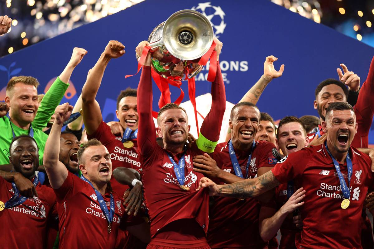 El Liverpool ganador de la Champions League