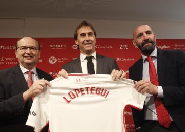 Lopetegui, presentado con el Sevilla: “No me fui de la selección, me echaron”