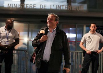 Platini sale en libertad sin cargos tras 15 horas de interrogatorio