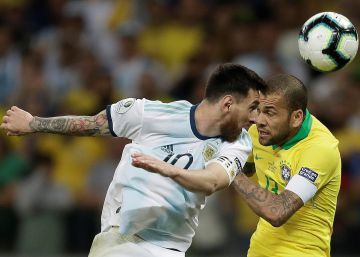 Revive Messi, muere Argentina ante Brasil