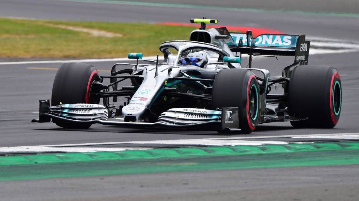 El Mercedes de Valtteri Bottas, en la calificación del sábado.