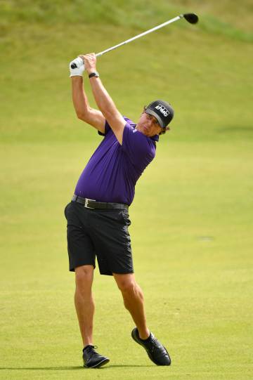 Mickelson, en Royal Portrush.