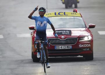 Locura y orgullo de Nairo a 2.642 metros de altitud