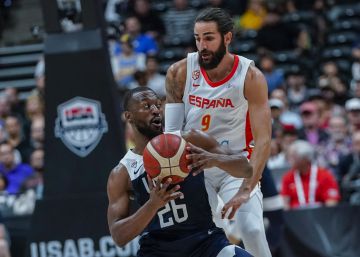España rescata una derrota optimista ante Estados Unidos