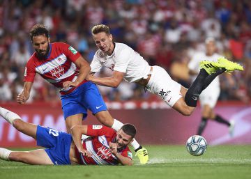 El Sevilla, una roca, acaba con un buen Granada