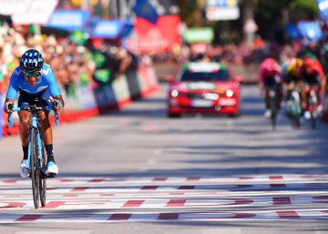 Nairo remata en Calpe una emboscada preparada por Valverde