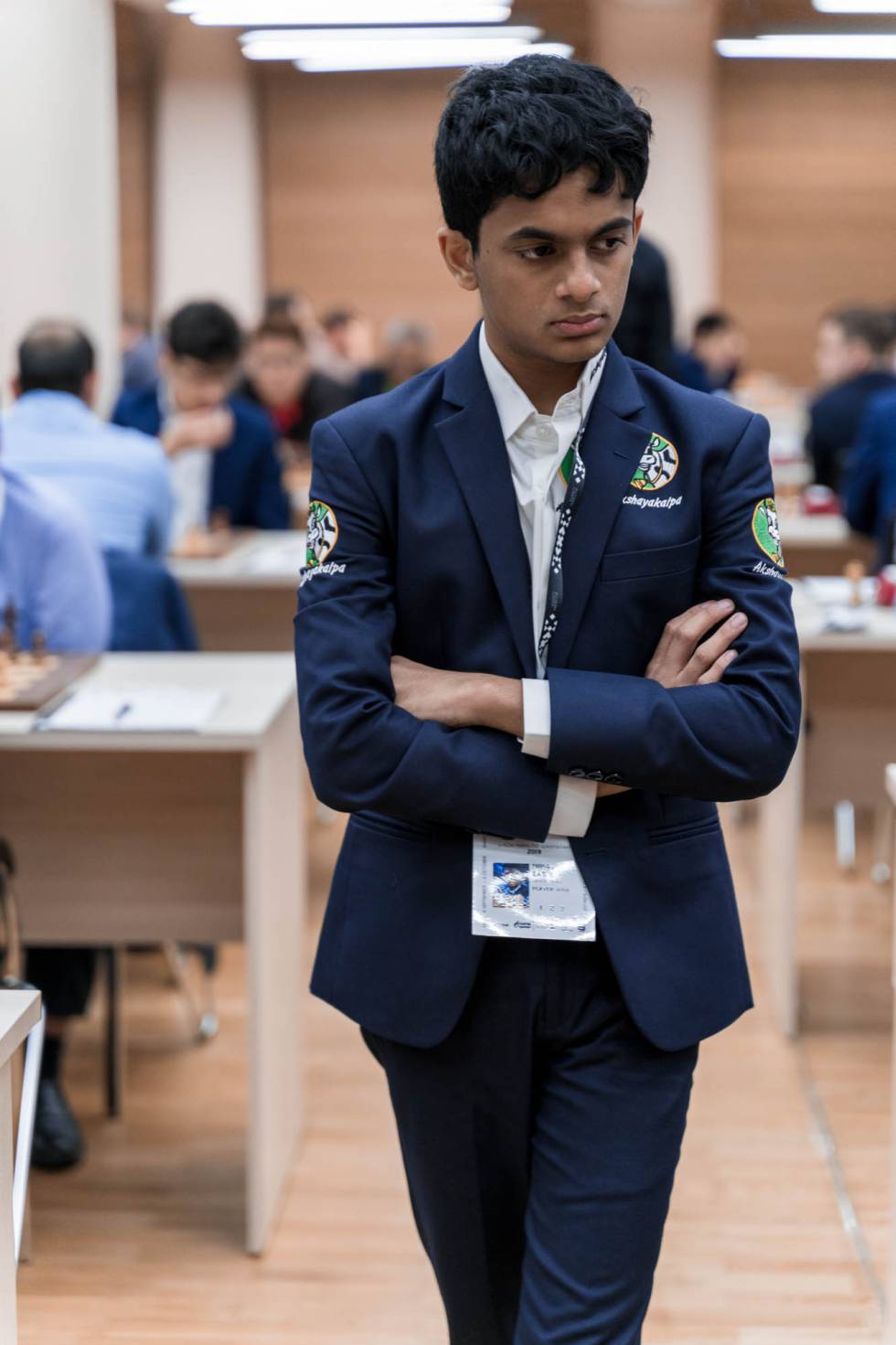 El indio Nihal Sarin, de 15 años, 2º participante más joven de la Copa del Mundo