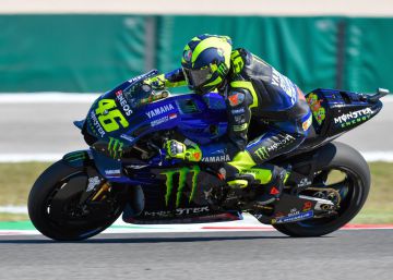Yamaha se viste de fiesta en casa de Rossi