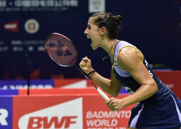 Carolina Marín vence a la número tres del mundo en el Abierto de China