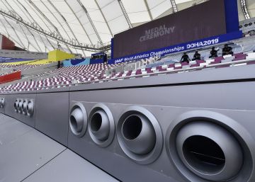 Mundiales de Doha: maratones a medianoche y un estadio con aire acondicionado