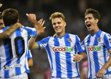 Odegaard manda y la Real Sociedad ya es segunda