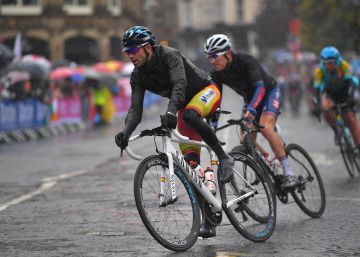 Alejandro Valverde: “Estaba helado, no podía seguir”