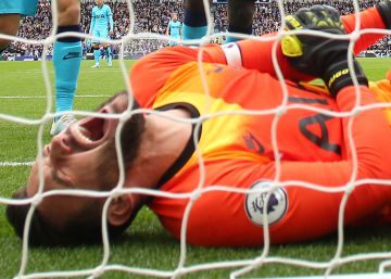 La fractura de Hugo Lloris simboliza la agonía del Tottenham