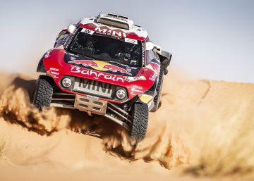 Una avería aparta a Sainz de la victoria en Marruecos