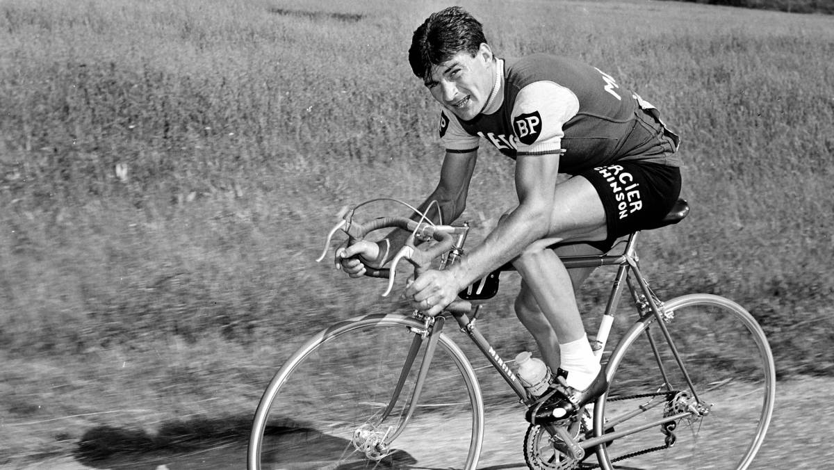 Poulidor, en el Tour de 1963.