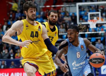 Kuric y Mirotic lanzan al Barça en San Petersburgo
