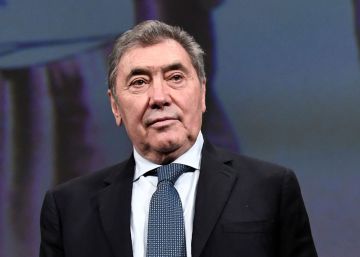 Eddy Merckx, hospitalizado al sufrir un golpe en la cabeza tras una caída