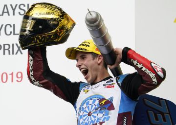 Alex Márquez, campeón de Moto2 en Malasia