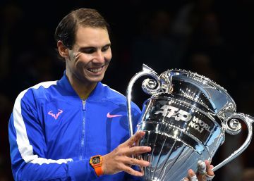 Nadal se despide en el trono