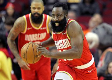 Harden juega por cinco