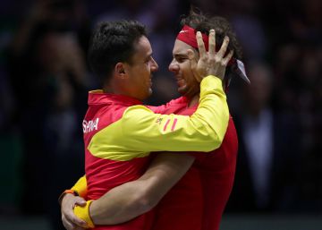 El abrazo a Bautista