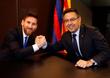 Bartomeu: “No hi ha cap més club al món que hagi tingut els èxits de l’equip de Messi”