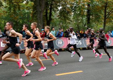 La federación de atletismo prohíbe las zapatillas de Kipchoge en Viena La federación de atletismo prohíbe las zapatillas de Kipchoge en Viena