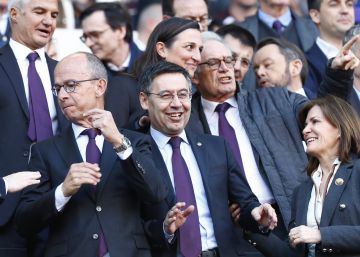 El Camp Nou pide la cabeza del presidente El Camp Nou pide la cabeza del presidente