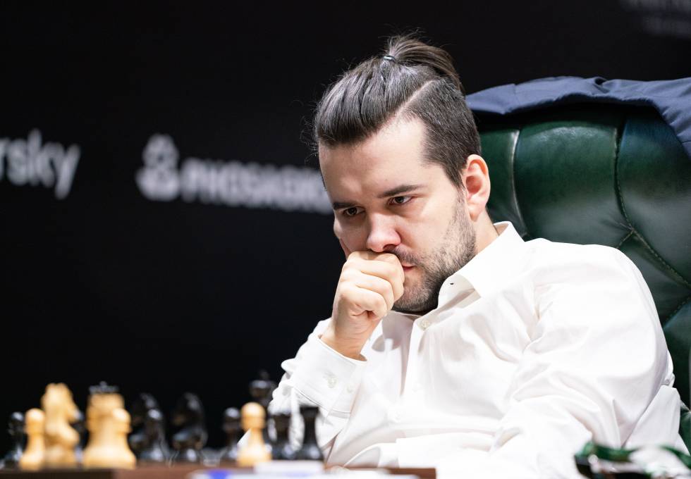 Ian Niepómniachi, el pasado marzo durante el Torneo de Candidatos en Yekaterimburgo (Rusia)