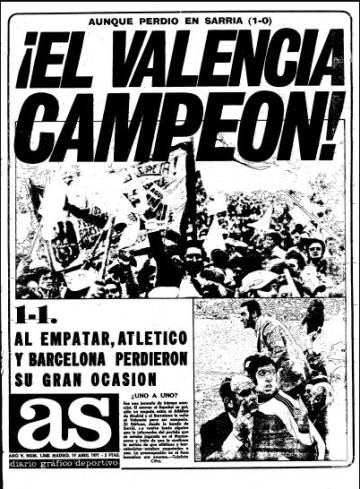 Portada del diario AS con la famosa imagen de Di Stéfano abajo a la derecha.