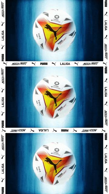 El balón PUMA Accelerate para la próxima temporada de LaLiga Santander y de LaLiga SmartBank.