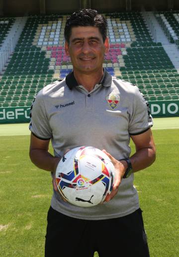 El director de cantera del Elche CF, Jorge Raffo.