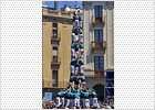 Los Castellers de Vilafranca brillan al coronar el 'cinc de nou'