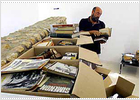 Luis Ciges dona sus 3.610 libros al Festival de Cine Inédito de Islantilla