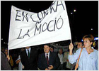 La plana mayor del PP protesta por la moción de censura en Ontinyent