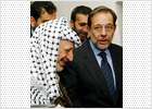 Solana no logra ver a Sharon tras reunirse con Arafat en Ramala