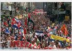 Varios miles de personas marchan en Madrid contra la cumbre UE-Latinoamérica