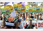 Más de 20.000 agricultores protestan en Almería y Motril por la crisis del sector hortofrutícola