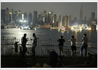 Noche de transistores en Manhattan