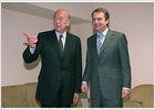 Giscard celebra el giro de Zapatero y prevé que haya Constitución europea el 18 de junio