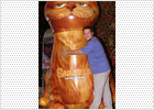 Carlos Latre presta su voz a 'Garfield' en su paso al cine