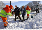 El plan de emergencia por nevadas falló en Burgos